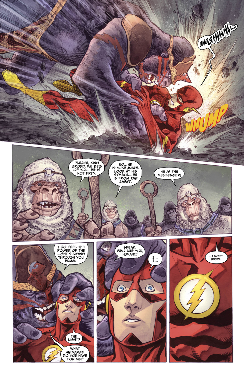 Illustration for article titled A sneak preview of The Flash, guest-starring Gorilla Grodd!